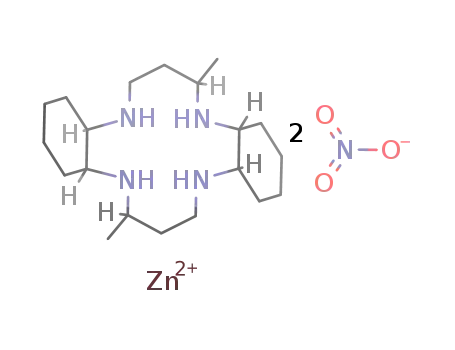 [zinc(3,14-dimethyl-2,6,13,17-tetraazatricyclo(16.4.0.07,12)docosane)(nitrate)2]