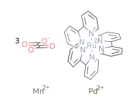 [tris(2,2'-bipyridine)ruthenium(II)][PdMn(oxalate)3]