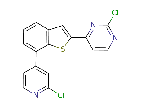2-chloro-4-[7-(2-chloro-pyridin-4-yl)-benzo[b]thiophen-2-yl]-pyrimidine