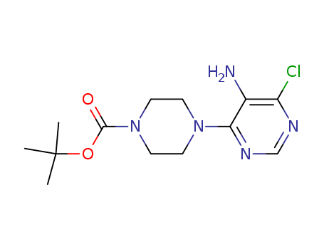 4-(5-AMINO-6-CHLORO-4-PYRIMIDINYL)-1-PIPERAZINECARBOXYLIC ACID 1,1-DIMETHYLETHYL ESTER