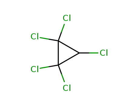 Molecular Structure of 6262-51-7 (PENTACHLOROCYCLOPROPANE)
