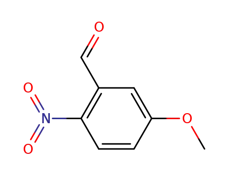 Molecular Structure of 20357-24-8 (5-Methoxy-2-nitrobenzaldehyde)