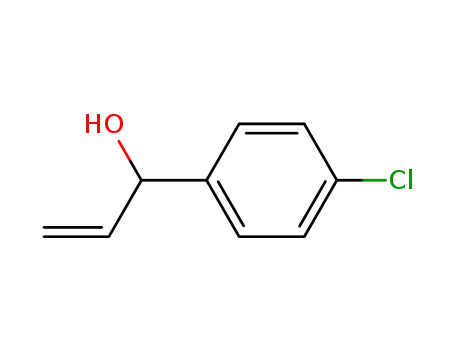 Molecular Structure of 58824-54-7 (Benzenemethanol, 4-chloro-a-ethenyl-)