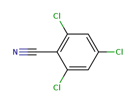 Molecular Structure of 6575-05-9 (2,4,6-Trichlorobenzonitrile)