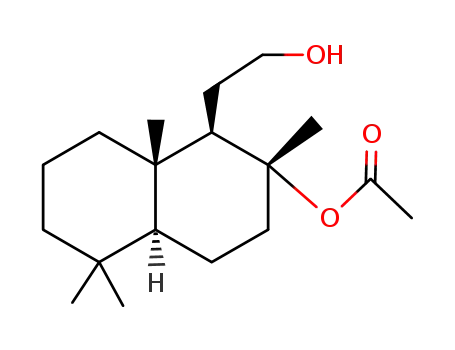 (1R,2R,4aS,8aS)-1-(2-hydroxyethyl)-2,5,5,8a-tetramethyldecahydronaphthalen-2-yl acetate