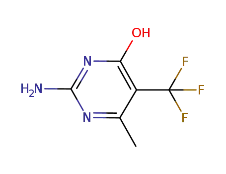 2-amino-5-trifluoromethyl-4-hydroxy-6-methylpyrimidine