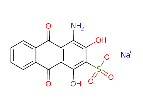 2-Anthracenesulfonic acid,4-amino-9,10-dihydro-1,3-dihydroxy-9,10-dioxo-, monosodium salt