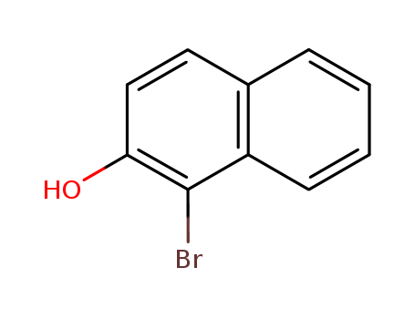 573-97-7,1-Bromo-2-naphthol,2-Naphthol,1-bromo- (7CI,8CI);1-Bromo-2-hydroxynaphthalene;1-Bromo-b-naphthol;1-Bromonaphthalen-2-ol;Disthemin;NSC 60275;Wormin;a-Bromo-b-naphthol;