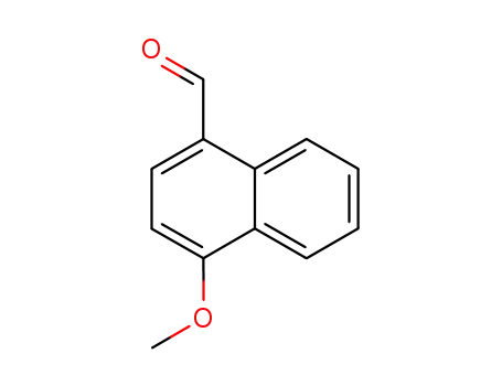 Molecular Structure of 15971-29-6 (4-Methoxy-1-naphthaldehyde)