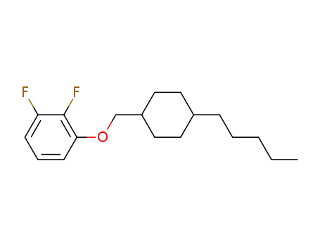 2,3-difluoro-4-(trans-4-pentylcyclohexylmethoxy)benzene