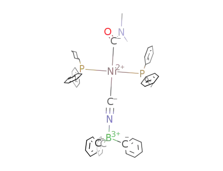 trans-(Ph2CyP)2Ni(CONMe2)(CN-BPh3)