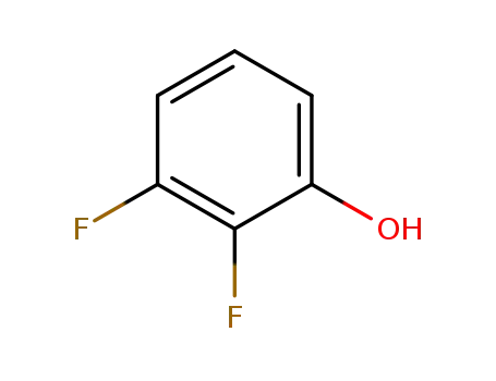 Molecular Structure of 6418-38-8 (2,3-Difluorophenol)