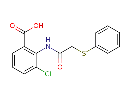 5-chloro-6-(2-phenylsulfanyl-acetylamino)benzoic acid