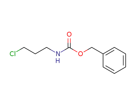 Molecular Structure of 53602-19-0 (Carbamic acid, (3-chloropropyl)-, phenylmethyl ester)