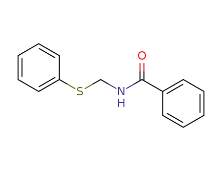 Molecular Structure of 58379-67-2 (Benzamide, N-[(phenylthio)methyl]-)