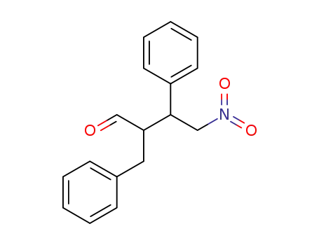 2-benzyl-2-(2-nitro-1-phenylethyl)ethanal