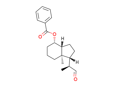 (1R,3aR,4S,7aR)-7a-methyl-1-((S)-1-oxopropan-2-yl)octahydro-1H-inden-4-yl benzoate