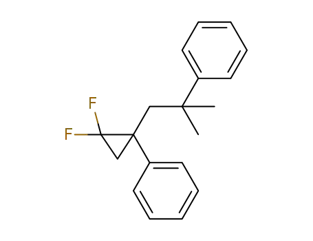 (2,2-difluoro-1-(2-methyl-2-phenylpropyl)cyclopropyl)benzene