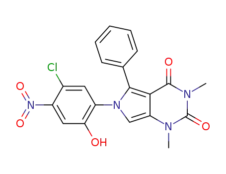 6-(5-chloro-2-hydroxy-4-nitrophenyl)-1,3-dimethyl-5-phenyl-1H-pyrrolo[3,4-d]pyrimidine-2,4(3H,6H)-dione