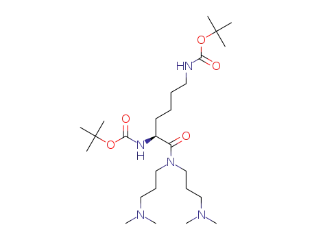 N,N-bis[3-(dimethylamino)propyl]-Nα-Nε-di-Boc-L-lysinamide
