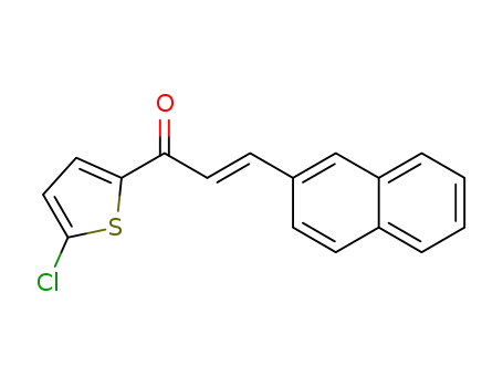 (2E)-1-(5-chlorothiophen-2-yl)-3-(naphthalen-2-yl)prop-2-en-1-one