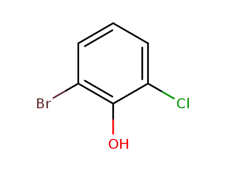 Molecular Structure of 2040-88-2 (2-bromo-6-chloro-phenol)