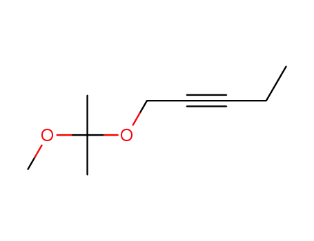 1-(1-methoxy-1-methyl-ethoxy)-pent-2-yne