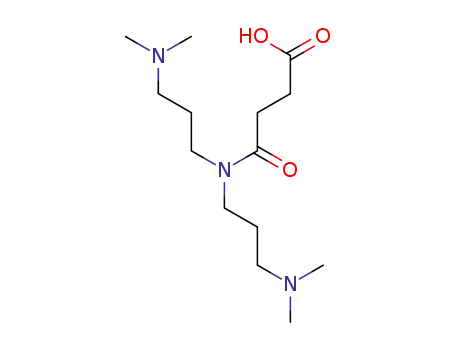 3-(bis(3-(N,N-dimethylamino)propyl)carbamoyl)propanoic acid