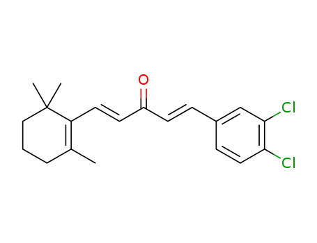 (1E,4E)-1-(3,4-dichlorophenyl)-5-(2,6,6-trimethylcyclohex-1-en-1-yl)penta-1,4-dien-3-one