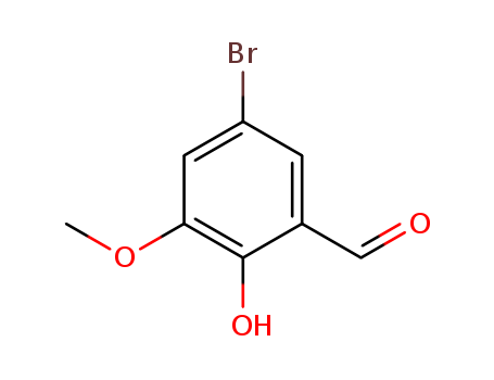 5-BROMO-2-HYDROXY-3-METHOXYBENZALDEHYDE cas no. 5034-74-2 98%