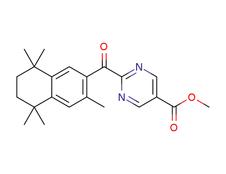 methyl 2-[(3,5,5,8,8-pentamethyl-5,6,7,8-tetrahydronaphthalen-2-yl)carbonyl]pyrimidine-5-carboxylate
