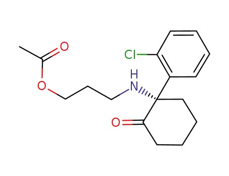 (S)-3-((1-(2-chlorophenyl)-2-oxocyclohexyl)amino)propyl acetate