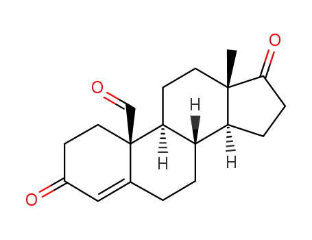 Molecular Structure of 968-49-0 (19-ALDOANDROSTENEDIONE)