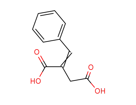 Molecular Structure of 5653-88-3 (2-benzylidenesuccinic acid)