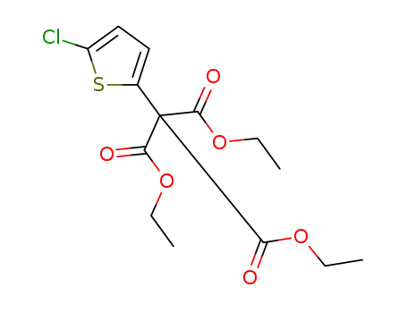 triethyl (5-chlorothiophen-2-yl)methanetricarboxylate