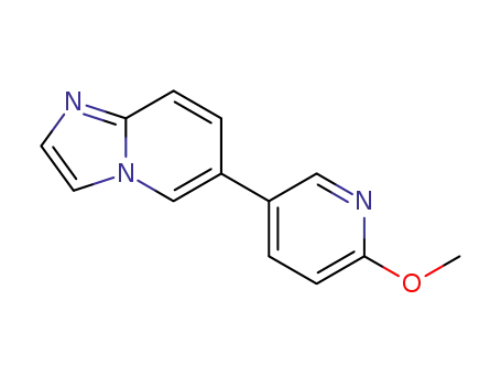 6-(6-methoxypyridin-3-yl)imidazo[1,2-a]pyridine