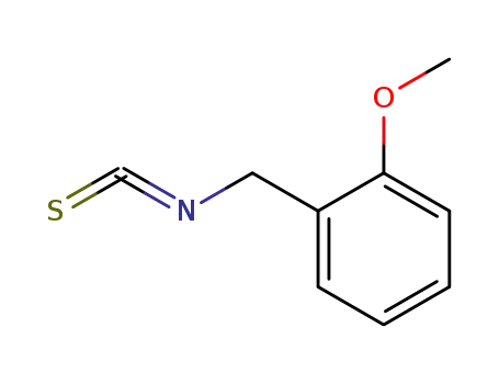 Molecular Structure of 17608-09-2 (2-METHOXYBENZYL ISOTHIOCYANATE)