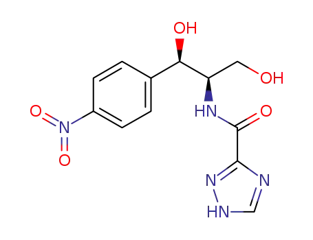 N-((1R,2R)-1,3-dihydroxy-1-(4-nitrophenyl)propan-2-yl)-1H-1,2,4-triazole-3-carboxamide