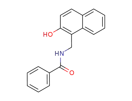 Molecular Structure of 69025-33-8 (Benzamide, N-[(2-hydroxy-1-naphthalenyl)methyl]-)