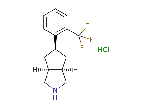 (3aR,5R,6aS)-5-(2-(trifluoromethyl)phenyl)octahydrocyclopenta[c]pyrrole hydrochloride