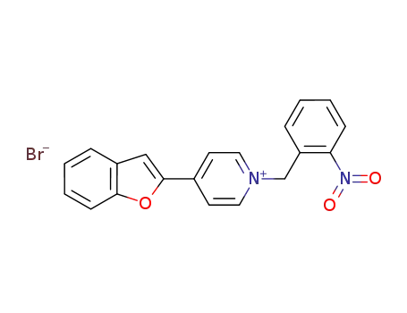 N-(2-nitrobenzyl)-4-(benzofuran-2-yl)pyridinium bromide