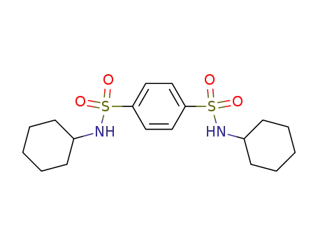 1,4-Benzoldisulfonsaeure-dicyclohexylamid