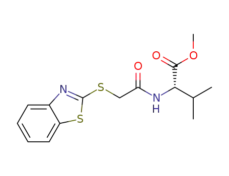 methyl 2-(2-(benzo[d]thiazol-2-ylthio)acetamido)-3-methylbutanoate