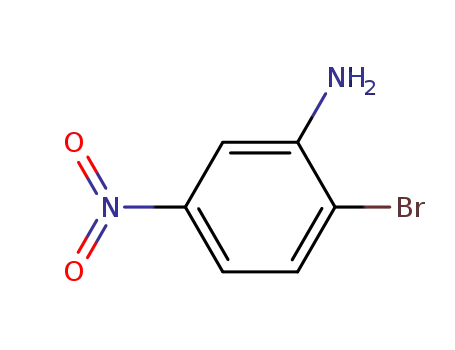 Molecular Structure of 10403-47-1 (2-Bromo-5-nitroaniline)