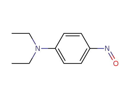 Molecular Structure of 120-22-9 (N,N-Diethyl-4-nitrosoaniline)