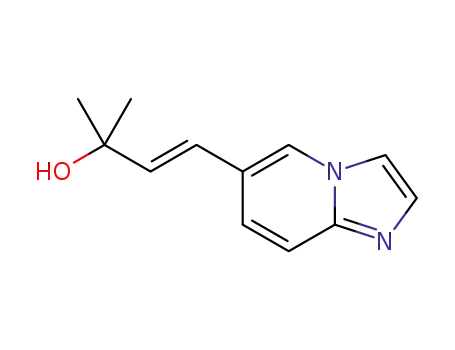 (E)-4-(imidazo[1,2-a]pyridin-6-yl)-2-methylbut-3-en-2-ol