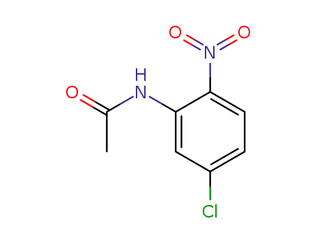 Molecular Structure of 5443-33-4 (Acetamide, N-(5-chloro-2-nitrophenyl)-)