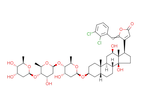21-(2,3-dichloro)benzylidene digoxin