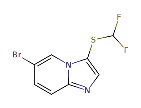 6-bromo-3-((difluoromethyl)thio)imidazo[1,2-a]pyridine