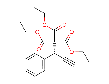 (R)-triethyl 2-phenylbut-3-yne-1,1,1-tricarboxylate